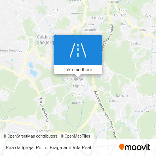 Rua da Igreja map