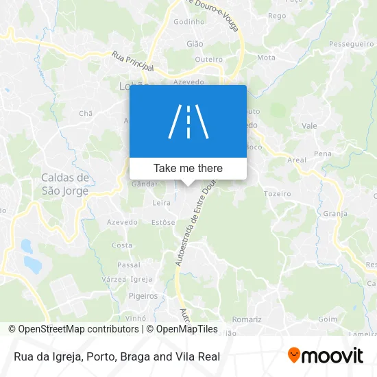 Rua da Igreja map