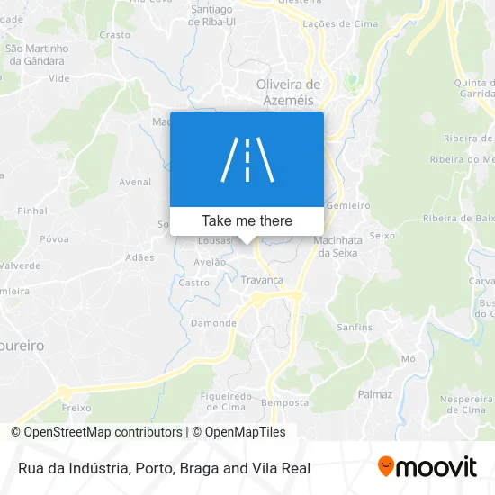 Rua da Indústria map