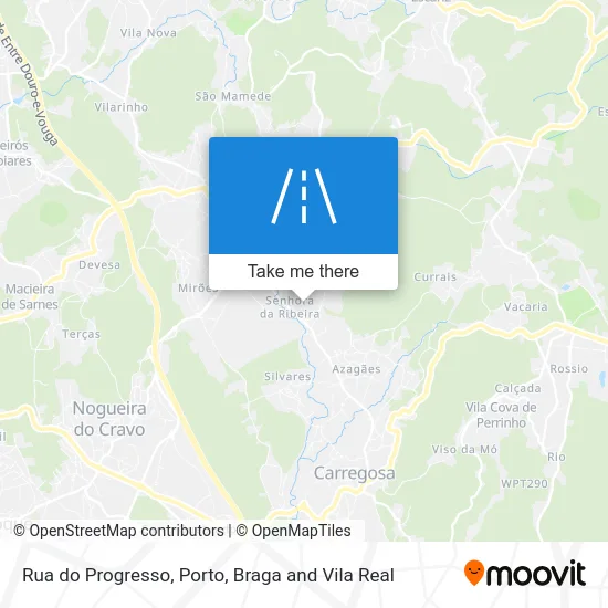 Rua do Progresso map