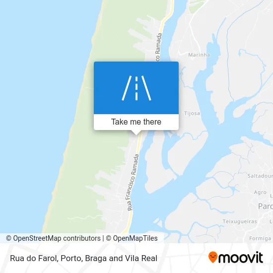 Rua do Farol map
