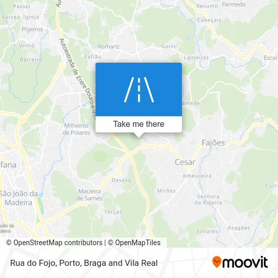 Rua do Fojo map
