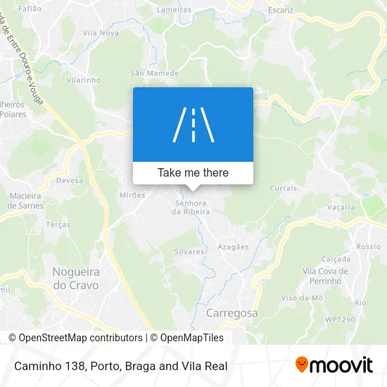 Caminho 138 map