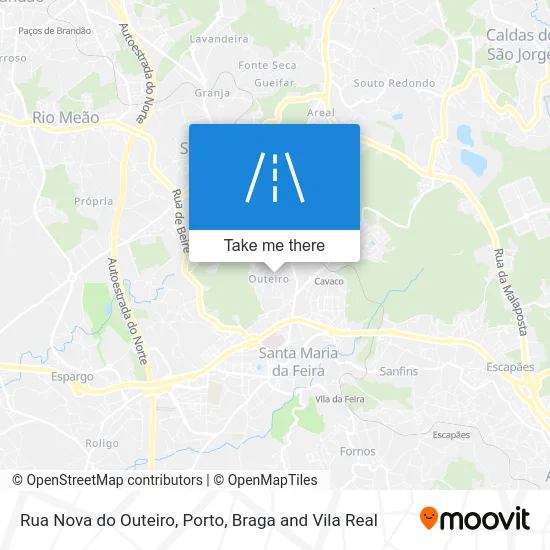 Rua Nova do Outeiro map