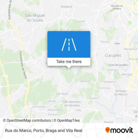 Rua do Marco map