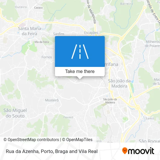 Rua da Azenha map