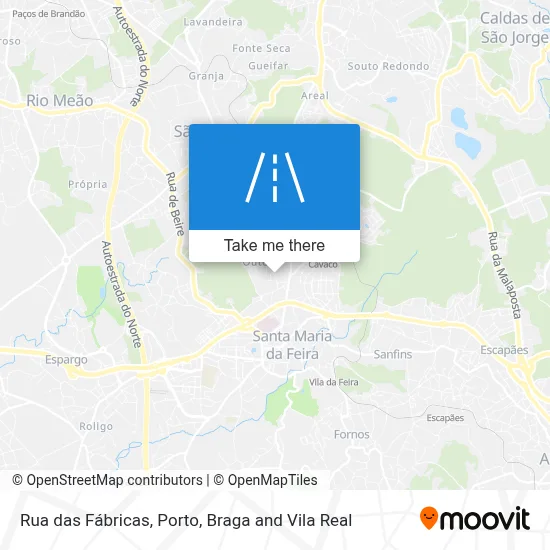 Rua das Fábricas map