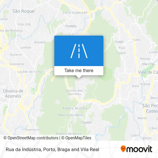 Rua da Indústria map