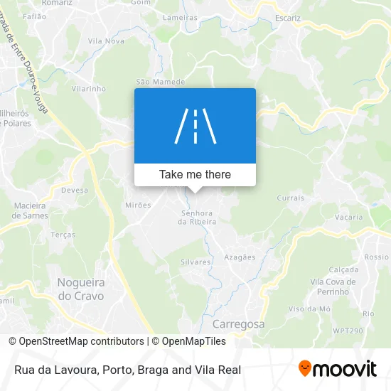 Rua da Lavoura map