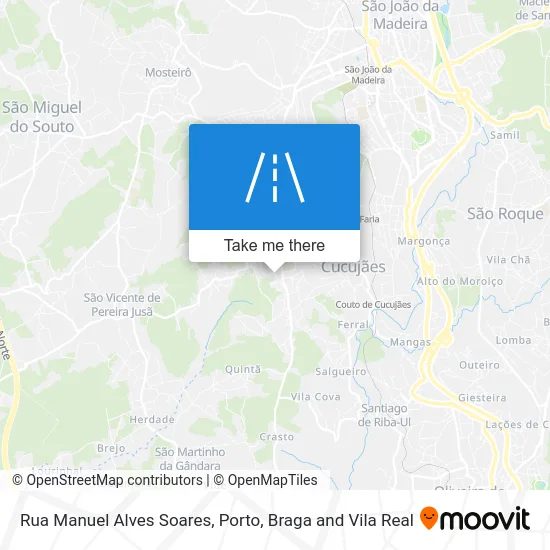 Rua Manuel Alves Soares map