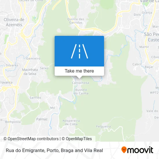 Rua do Emigrante map