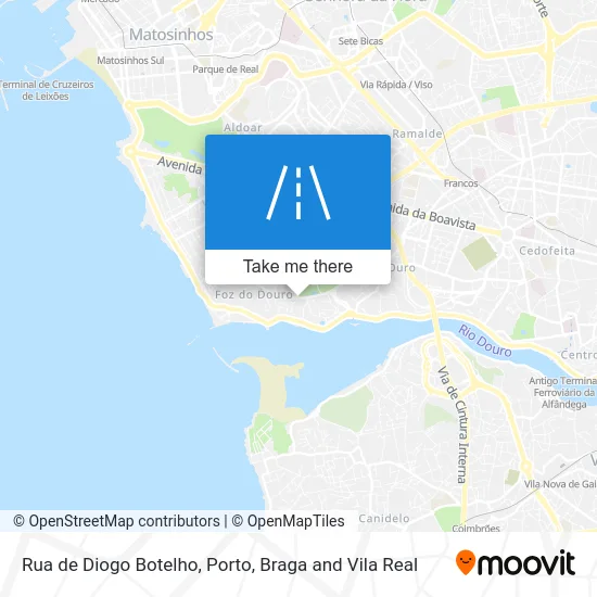 Rua de Diogo Botelho map