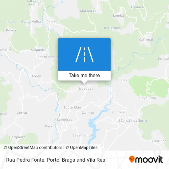Rua Pedra Fonte map