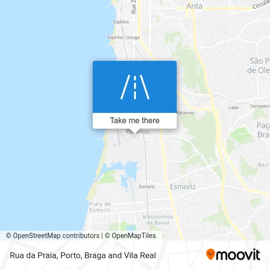 Rua da Praia map