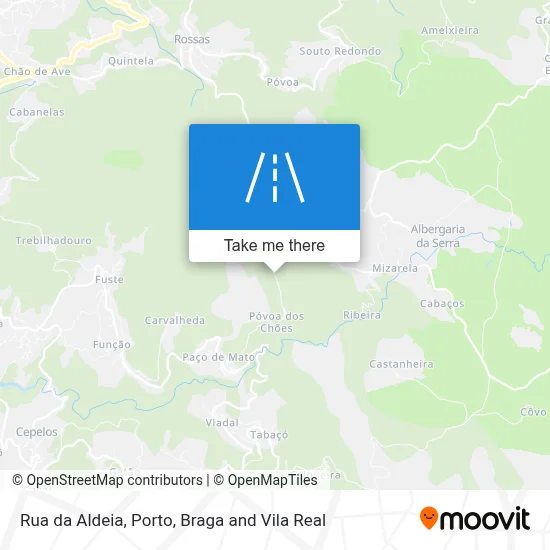 Rua da Aldeia map