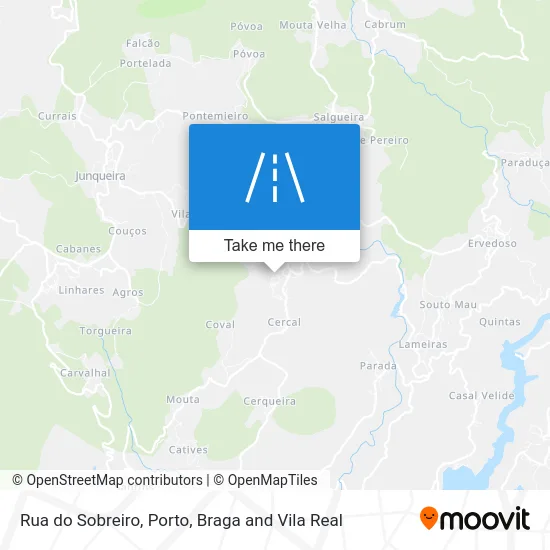 Rua do Sobreiro map