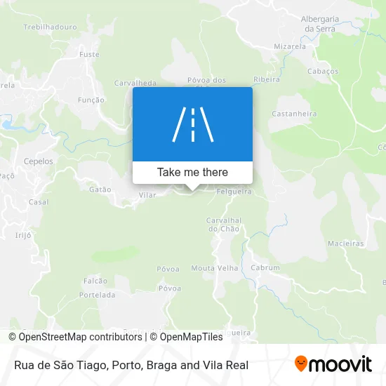 Rua de São Tiago map