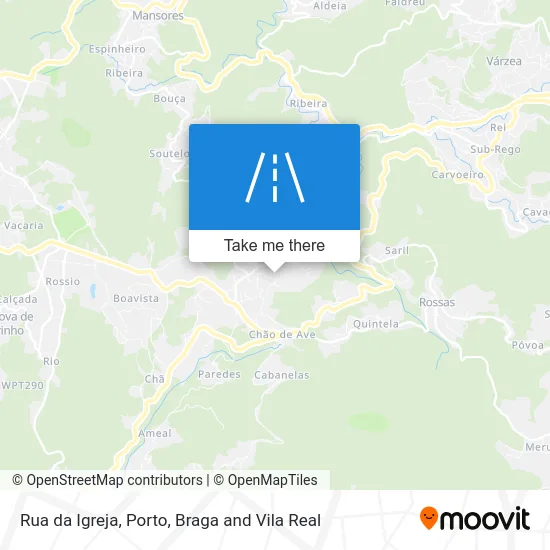 Rua da Igreja map