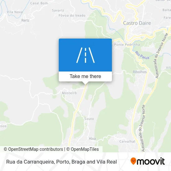 Rua da Carranqueira map