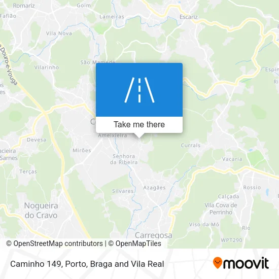 Caminho 149 map