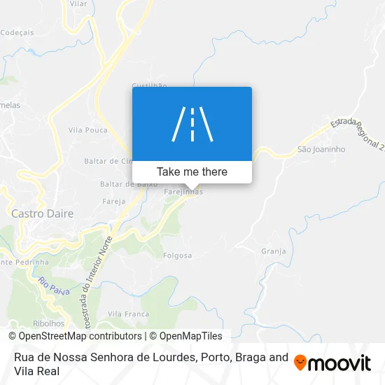 Rua de Nossa Senhora de Lourdes map