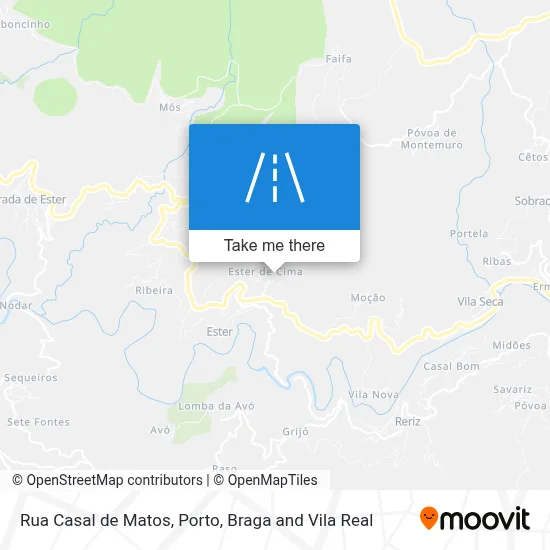 Rua Casal de Matos map