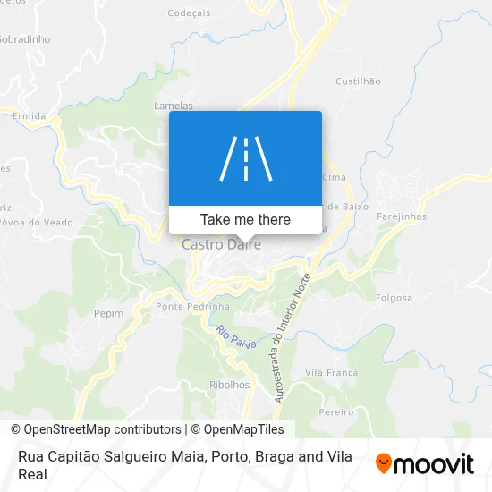 Rua Capitão Salgueiro Maia map