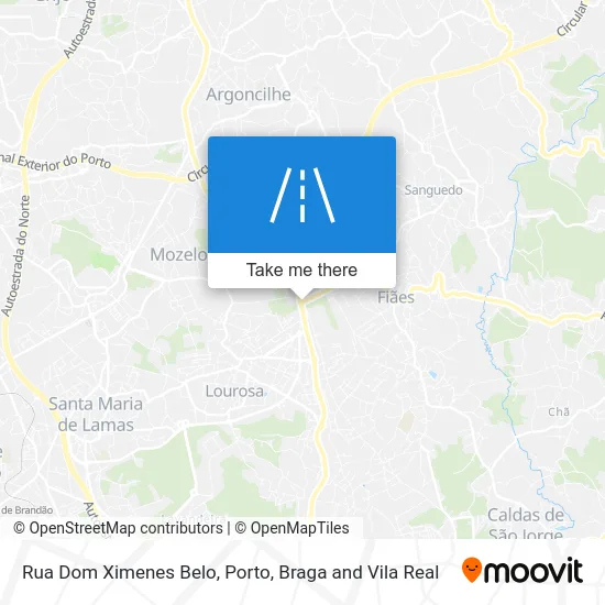 Rua Dom Ximenes Belo map