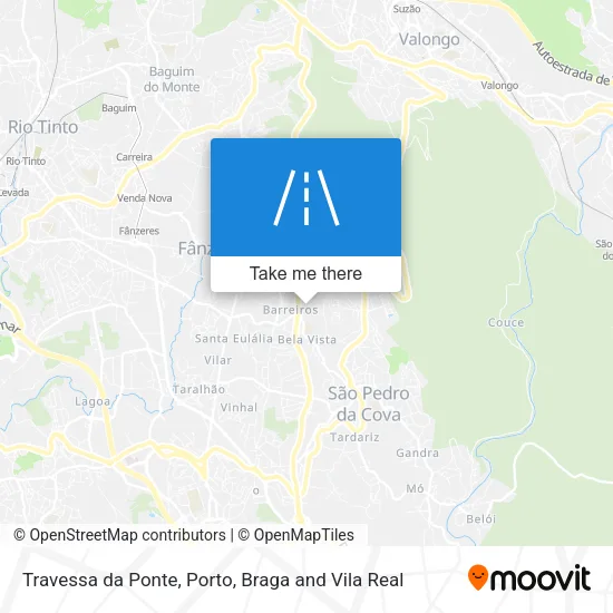 Travessa da Ponte map