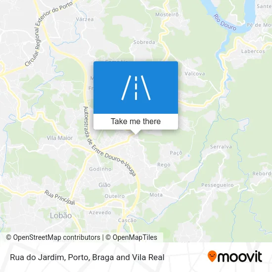 Rua do Jardim map