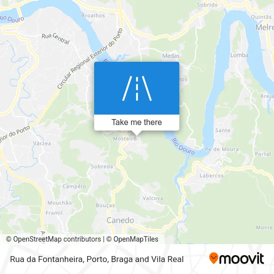 Rua da Fontanheira map