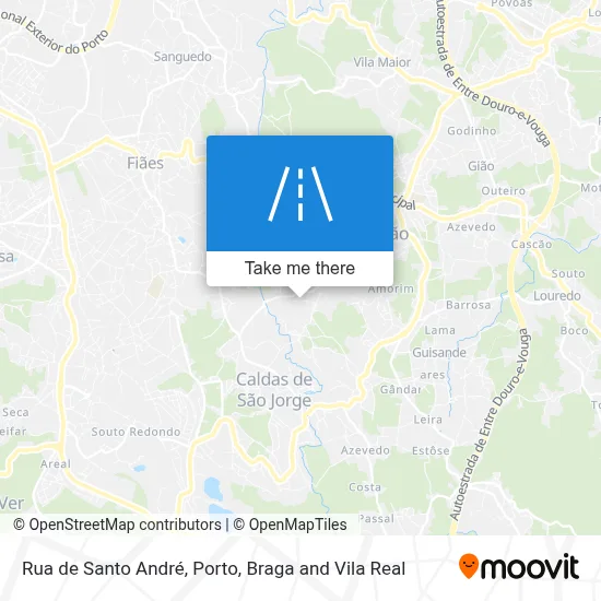 Rua de Santo André map