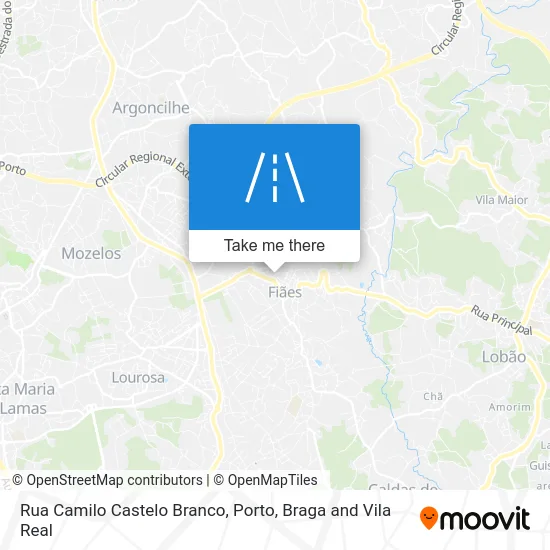 Rua Camilo Castelo Branco map