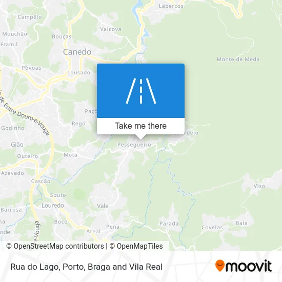 Rua do Lago map