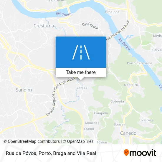 Rua da Póvoa map
