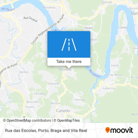 Rua das Escolas map