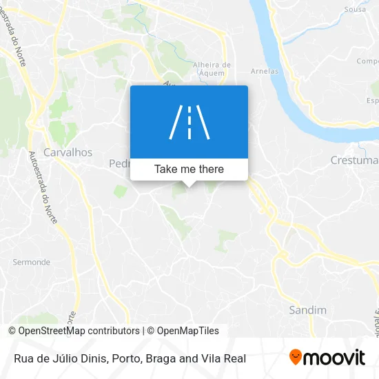 Rua de Júlio Dinis map