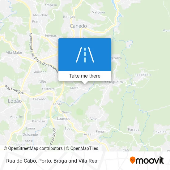 Rua do Cabo map