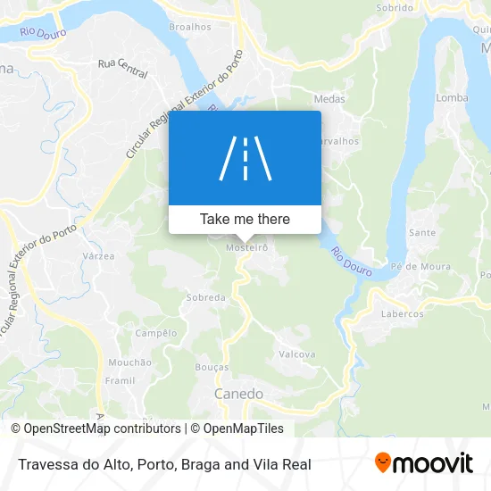 Travessa do Alto map