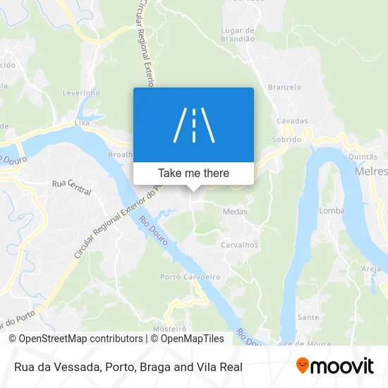 Rua da Vessada map