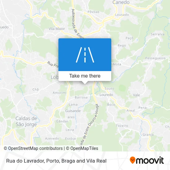 Rua do Lavrador map