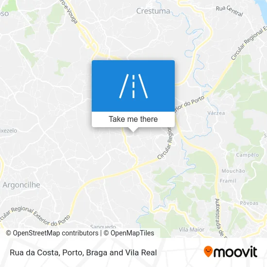 Rua da Costa map