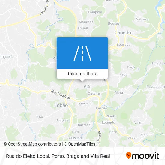 Rua do Eleito Local map