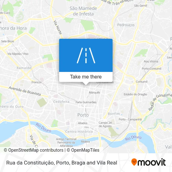 Rua da Constituição map