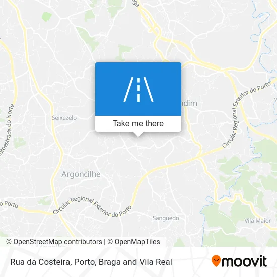 Rua da Costeira map