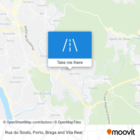 Rua do Souto map