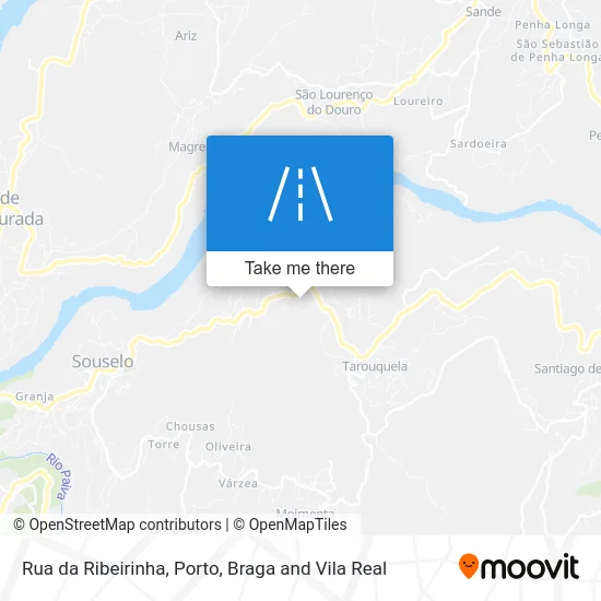 Rua da Ribeirinha map