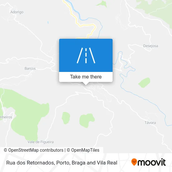 Rua dos Retornados map