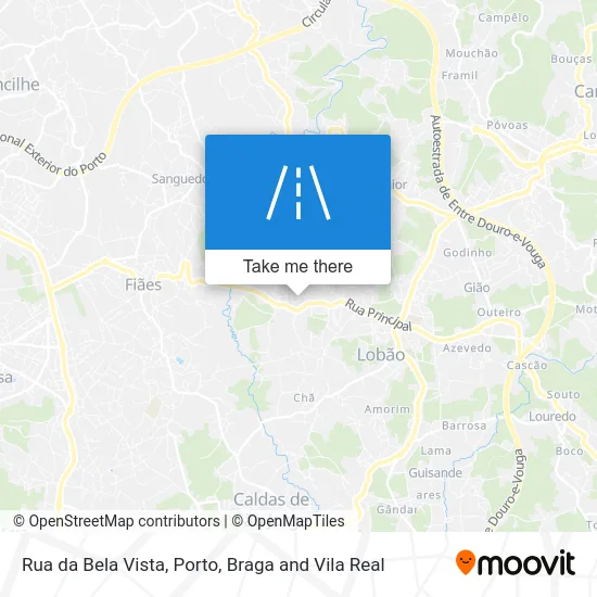 Rua da Bela Vista map