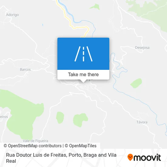 Rua Doutor Luis de Freitas map